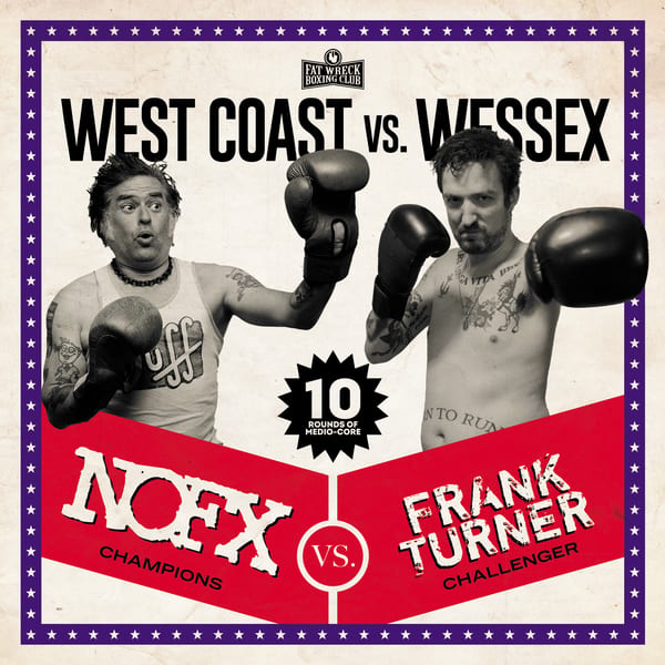 West Coast vs. Wessex by NOFX, album cover