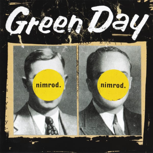 nimrod. by Green Day, album cover