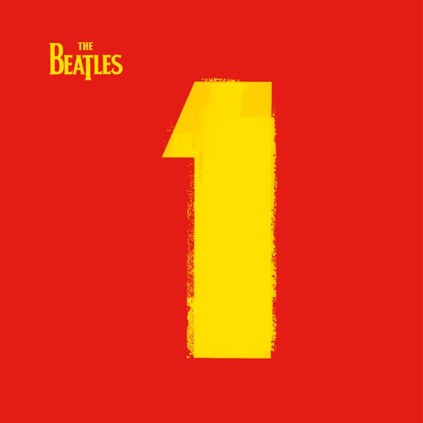 1 by The Beatles, album cover