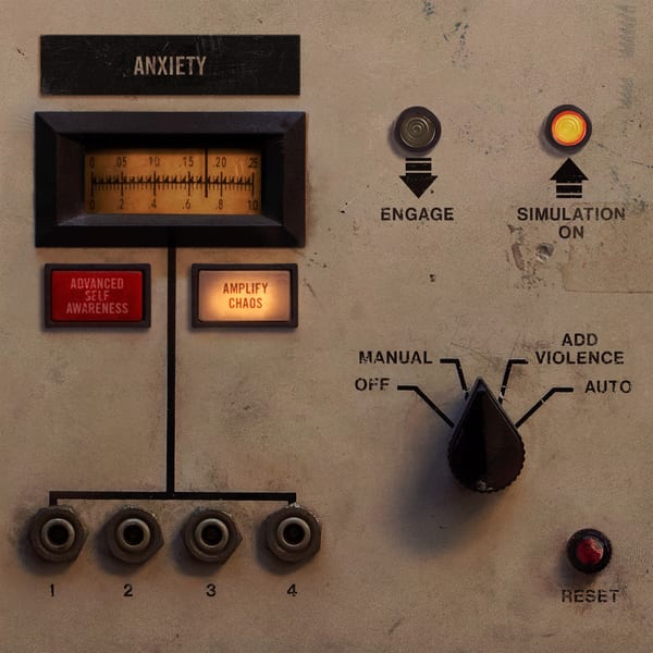 Add Violence by Nine Inch Nails, album cover