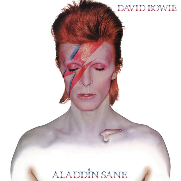 Aladdin Sane by David Bowie, album cover