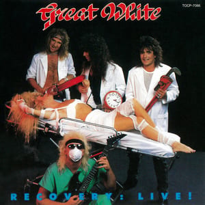 Recovery: Live! by Great White, album cover