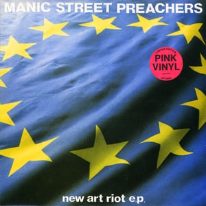 New Art Riot EP by Manic Street Preachers, album cover
