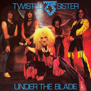 Under the Blade by Twisted Sister, album cover