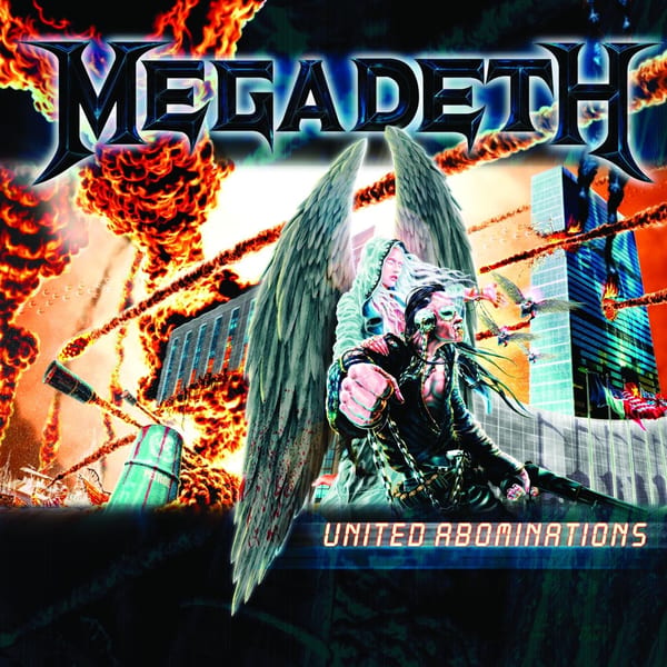 United Abominations by Megadeth, album cover