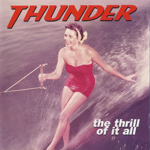 The Thrill of It All by Thunder, album cover