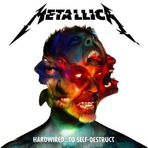 Hardwired… to Self‐Destruct by Metallica, album cover