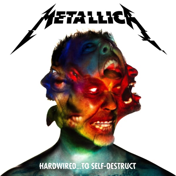 Hardwired… to Self‐Destruct by Metallica, album cover