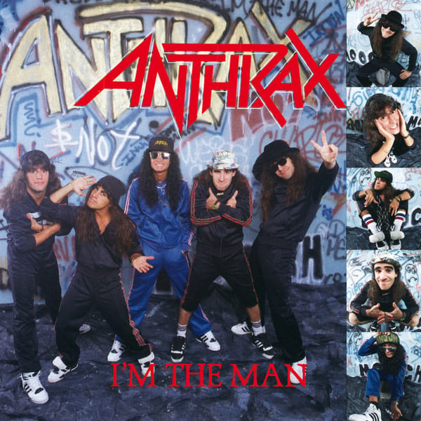 I’m the Man by Anthrax, album cover