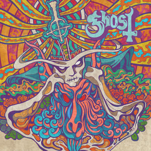 Seven Inches of Satanic Panic by Ghost, album cover