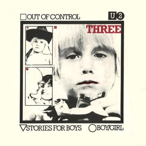 Three by U2, album cover