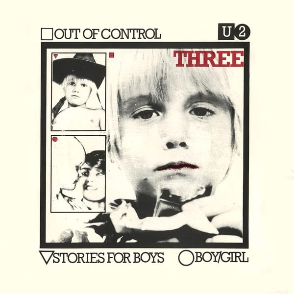 Three by U2, album cover