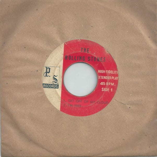 Get Off of My Cloud by The Rolling Stones, album cover