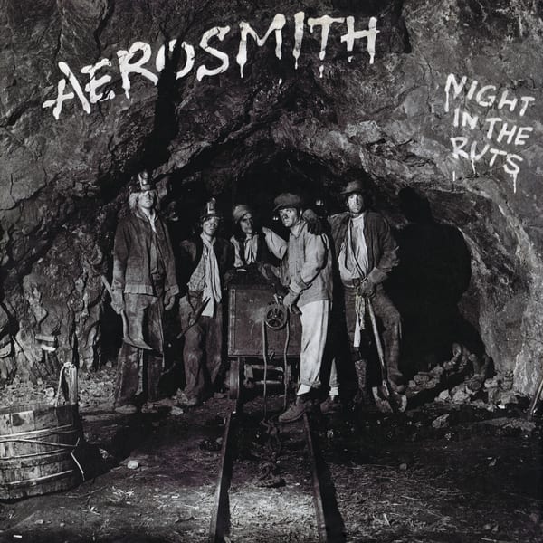Night in the Ruts by Aerosmith, album cover