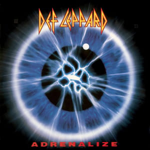 Adrenalize by Def Leppard, album cover
