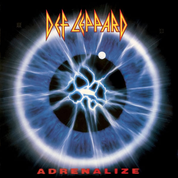 Adrenalize by Def Leppard, album cover