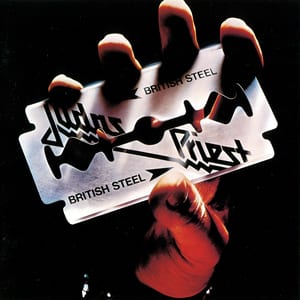 British Steel by Judas Priest, album cover
