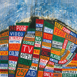 Hail to the Thief by Radiohead, album cover