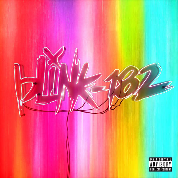 NINE by blink‐182, album cover