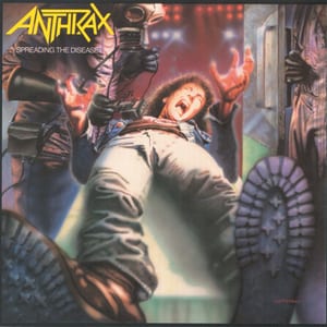 Spreading the Disease by Anthrax, album cover