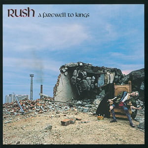 A Farewell to Kings by Rush, album cover