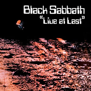 Live at Last by Black Sabbath, album cover