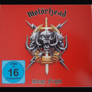 Stage Fright by Motörhead, album cover