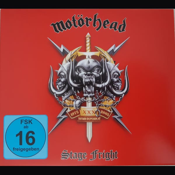 Stage Fright by Motörhead, album cover