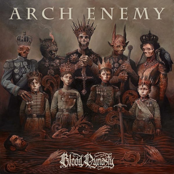Blood Dynasty by Arch Enemy, album cover