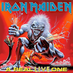A Real Live One by Iron Maiden, album cover