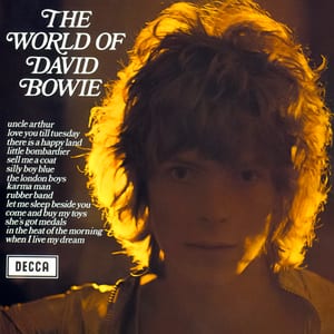 The World of David Bowie by David Bowie, album cover