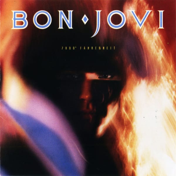 7800° Fahrenheit by Bon Jovi, album cover