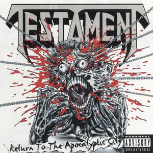 Return to the Apocalyptic City by Testament, album cover