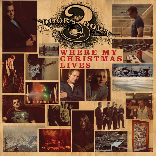 Where My Christmas Lives by 3 Doors Down, album cover