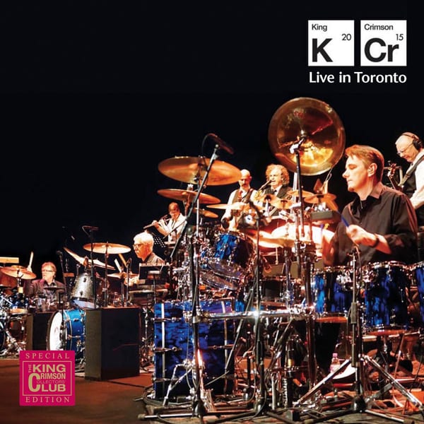 Live in Toronto by King Crimson, album cover