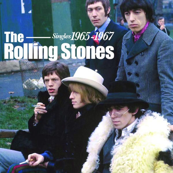Singles 1965–1967 by The Rolling Stones, album cover