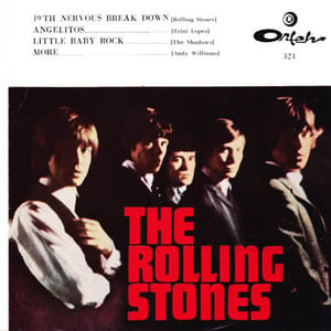 19th Nervous Break Down by The Rolling Stones, album cover