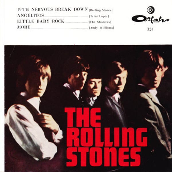 19th Nervous Break Down by The Rolling Stones, album cover