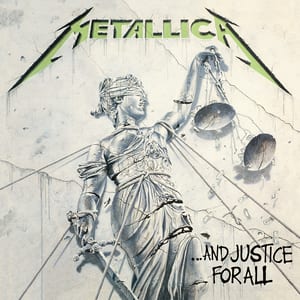 …And Justice for All by Metallica, album cover