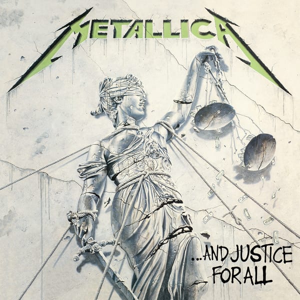 …And Justice for All by Metallica, album cover