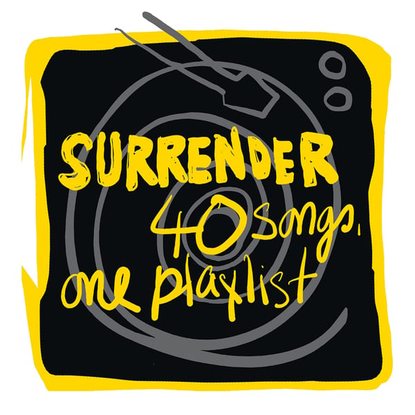 SURRENDER 40 SONGS, ONE PLAYLIST by U2, album cover