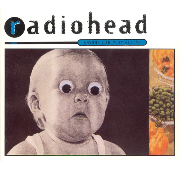 Anyone Can Play Guitar by Radiohead, album cover