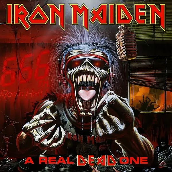 A Real Dead One by Iron Maiden, album cover