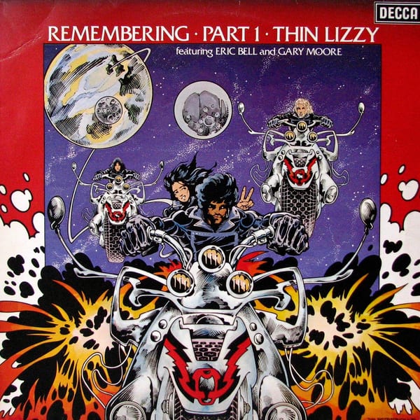 Remembering, Part 1 by Thin Lizzy, album cover