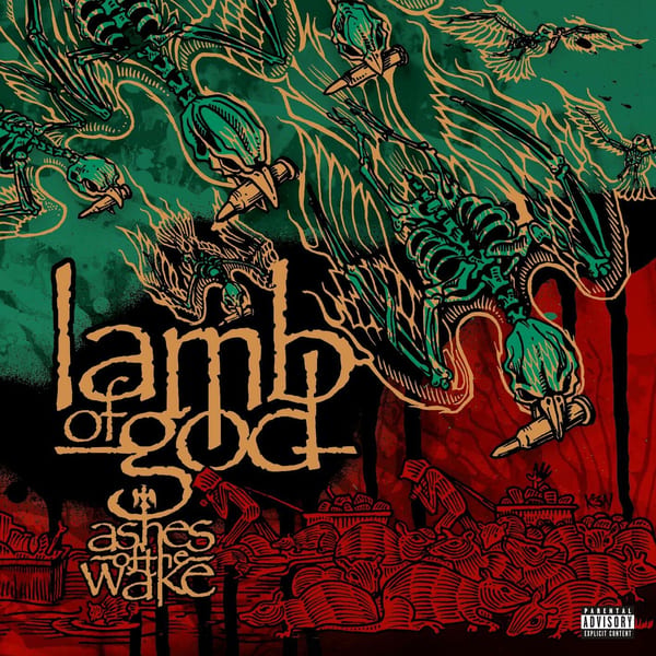 Ashes of the Wake by Lamb of God, album cover
