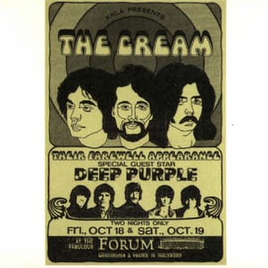Live at Inglewood 1968 by Deep Purple, album cover