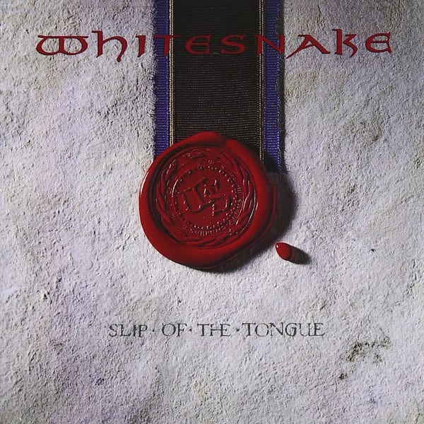 Slip of the Tongue by Whitesnake, album cover