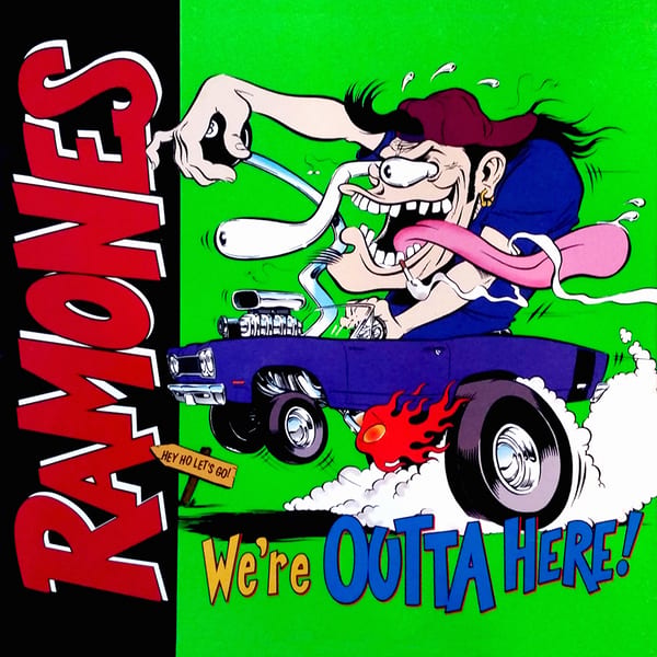 We’re Outta Here! by Ramones, album cover