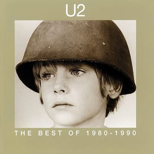 The Best of 1980–1990 by U2, album cover