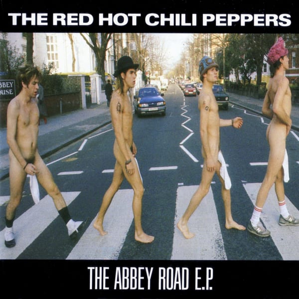 The Abbey Road E.P. by Red Hot Chili Peppers, album cover